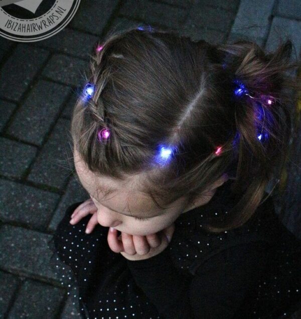 Hairlights Blauw/Paars - Afbeelding 2
